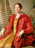 Portrait of Eleonora Da Toledo (1519 74) by Agnolo Bronzino
