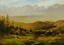 In the Foothills of the Rockies by Albert Bierstadt