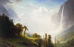 Majesty Of The Mountains by Albert Bierstadt