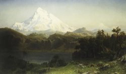 Mount Hood in Oregon by Albert Bierstadt