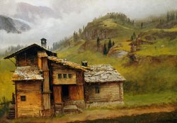 Mountain House by Albert Bierstadt
