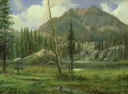 Sierra Nevada Mountains by Albert Bierstadt