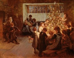 The Christmas Tree by Albert Chevallier Tayler