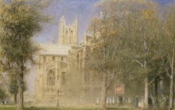 Canterbury Cathedral by Albert Goodwin