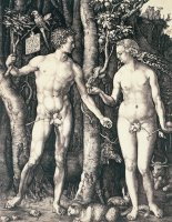Adam And Eve 2 by Albrecht Durer
