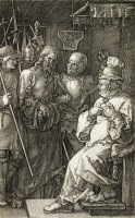 Christ Before Caiaphas by Albrecht Durer