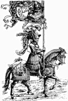 Horseman Durer Etching by Albrecht Durer