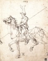 Lancer on Horseback by Albrecht Durer