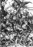 The Four Horsemen Of The Apocalypse by Albrecht Durer