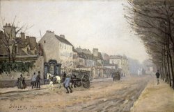 Boulevard Heloise, Argenteuil by Alfred Sisley