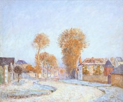 First Frost by Alfred Sisley