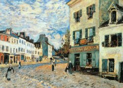 Road To Marly by Alfred Sisley