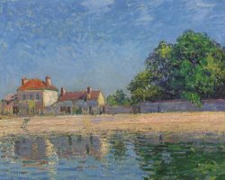 The Banks of the Loing by Alfred Sisley