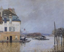 The Flood at Port Marly by Alfred Sisley
