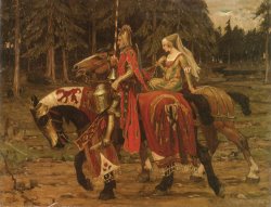Heraldic Chivalry by Alphonse Maria Mucha