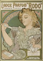 Lance Parfum Rodo 1896 97 Lithographie Couleurs by Alphonse Maria Mucha