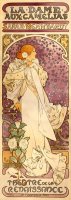 The Lady of The Camellias by Alphonse Maria Mucha