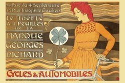 Cycles And Automobile by Marque George Richard by Alphonse Marie Mucha