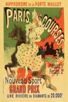 Paris Grand Prix Racing The New Sport by Alphonse Marie Mucha