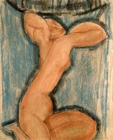Caryatid by Amedeo Modigliani