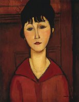 Head of a Young Girl by Amedeo Modigliani