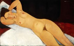 Nude (nu) by Amedeo Modigliani