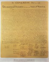 Declaration of Independence by American School