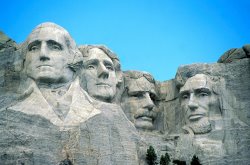 Mount Rushmore by American School