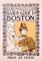 Poster Advertising Rand Mcnally And Co's Hand Guide To Boston by American School