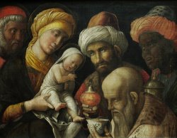 Adoration of The Magi by Andrea Mantegna