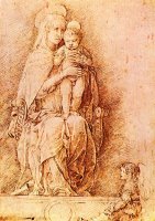 Madonna And Child by Andrea Mantegna