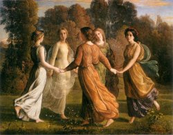 The Poem of The Soul Rays of The Sun by Anne Francois Louis Janmot