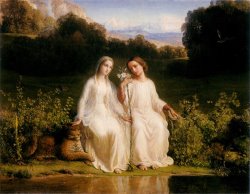 The Poem of The Soul Virginitas by Anne Francois Louis Janmot