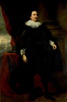 Portrait of a Man From The Van Der Borght Family, Perhaps Francois Van Der Borght by Anthony van Dyck