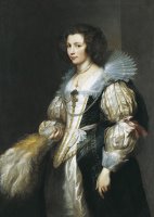 Portrait of Maria Louisa De Tassis by Anthony van Dyck