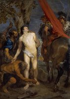 Saint Sebastian Bound for Martyrdom by Anthony van Dyck