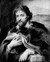 Sir Peter Paul Rubens (1577-1640) by Anthony van Dyck