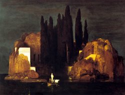 Isle of The Dead Version I by Arnold Bocklin