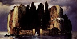 Isle of The Dead Version V by Arnold Bocklin