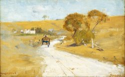 At Templestowe by Arthur Claude Strachan
