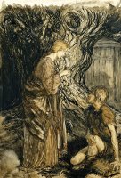 An Illustration to The Rheingold And The Valkyrie by Arthur Rackham