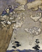 They Were Ruled By An Old Squaw Spirit by Arthur Rackham