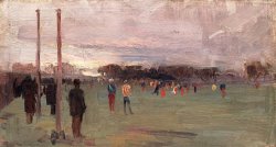 The National Game by Arthur Streeton