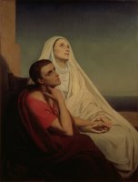 St Augustine and his mother St Monica by Ary Scheffer
