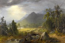 The First Harvest in The Wilderness by Asher Brown Durand