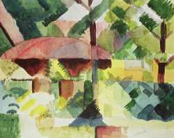 The Garden by August Macke