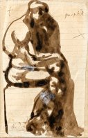 Prophete, Etude Pour Le Penseur by Auguste Rodin