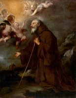 The Vision of Saint Francis of Paola by Bartolome Esteban Murillo