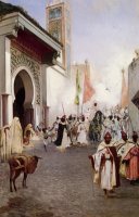 Entering Constantinople by Benjamin Jean Joseph Constant