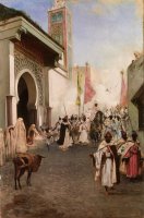 Entrance of Mohammed II Into Constantinople by Benjamin Jean Joseph Constant
